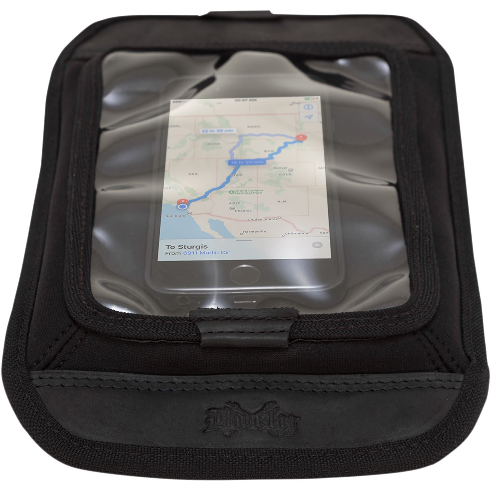 Burly Brand Magnetic Map Pocket - Black B15-1011B_357594