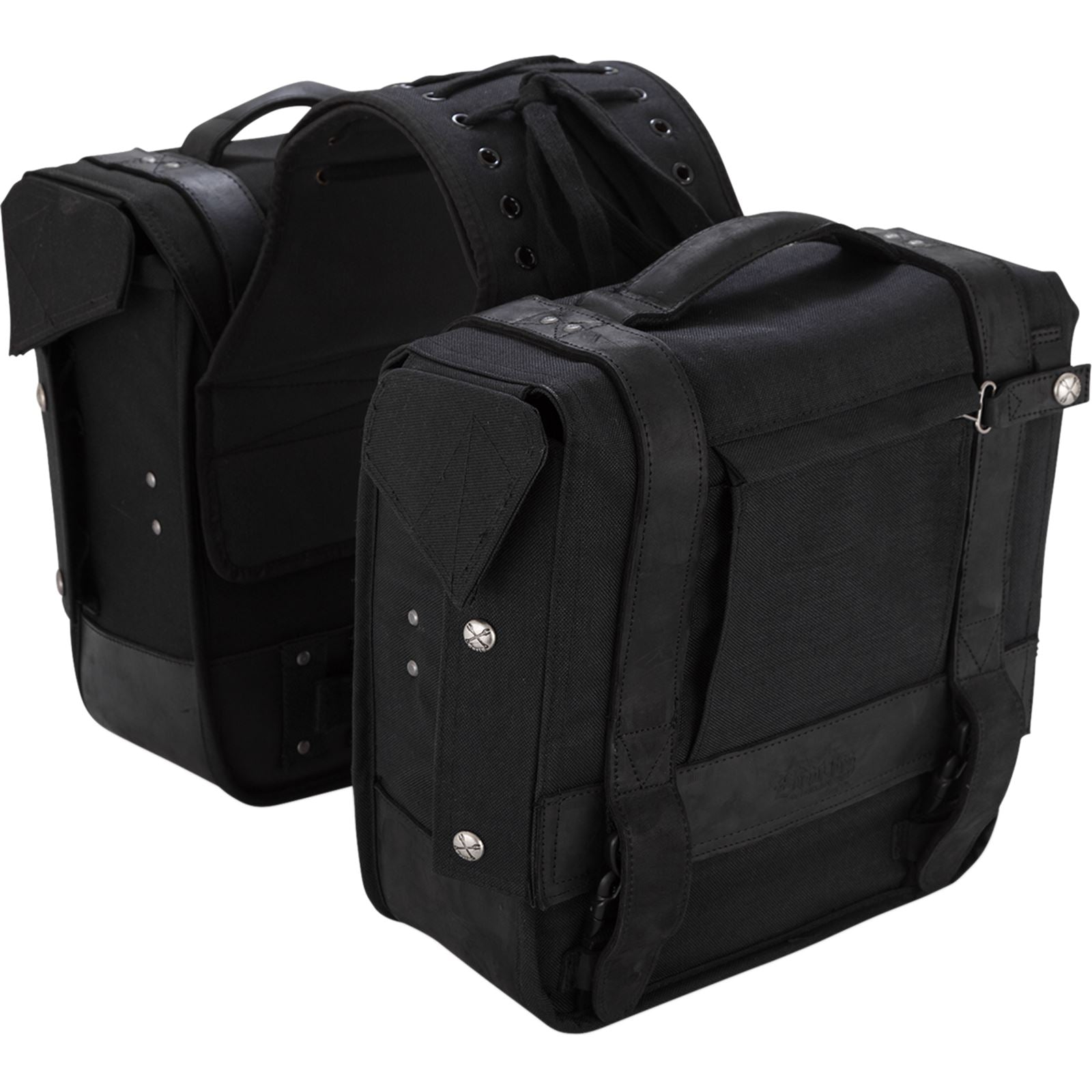 Burly Brand Throw-Over Saddleback - Black B15-1002B_357584