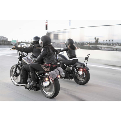 Burly Brand Sissy Bar - Short - Black - Touring B13-1500B_81034