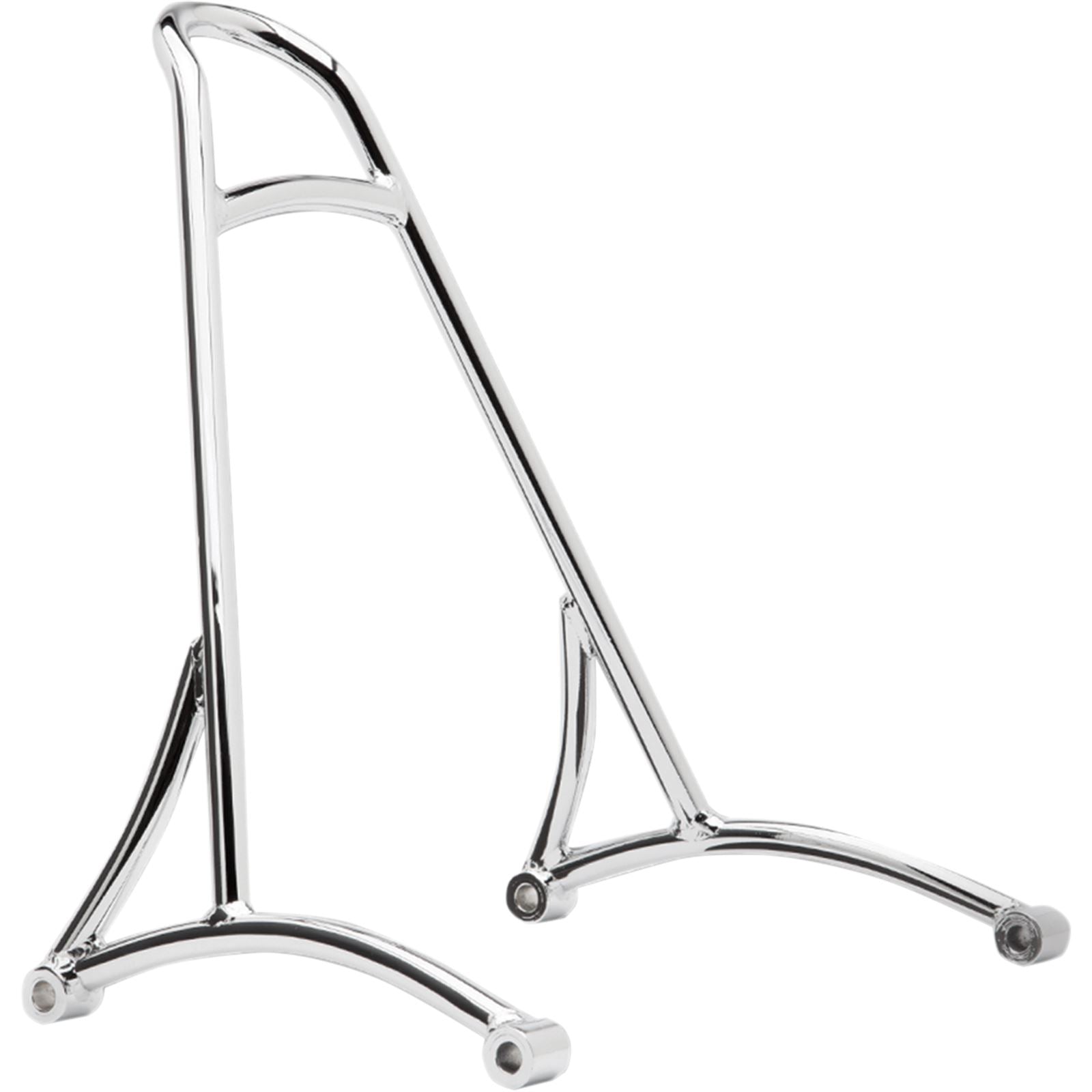Burly Brand Sissy Bar - Short - Chrome - Touring B13-1500C_357543
