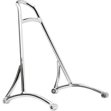 Burly Brand Sissy Bar - Short - Chrome - Touring B13-1500C_357543