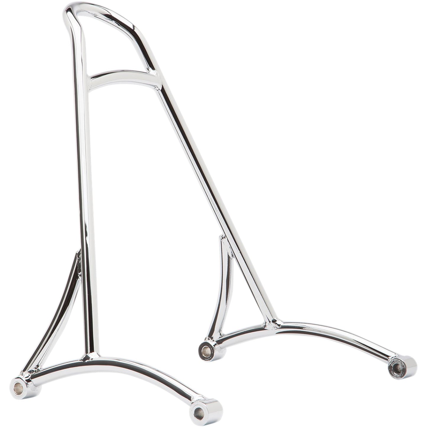 Burly Brand Sissy Bar - Short - Chrome - Dyna B13-1504C_357553