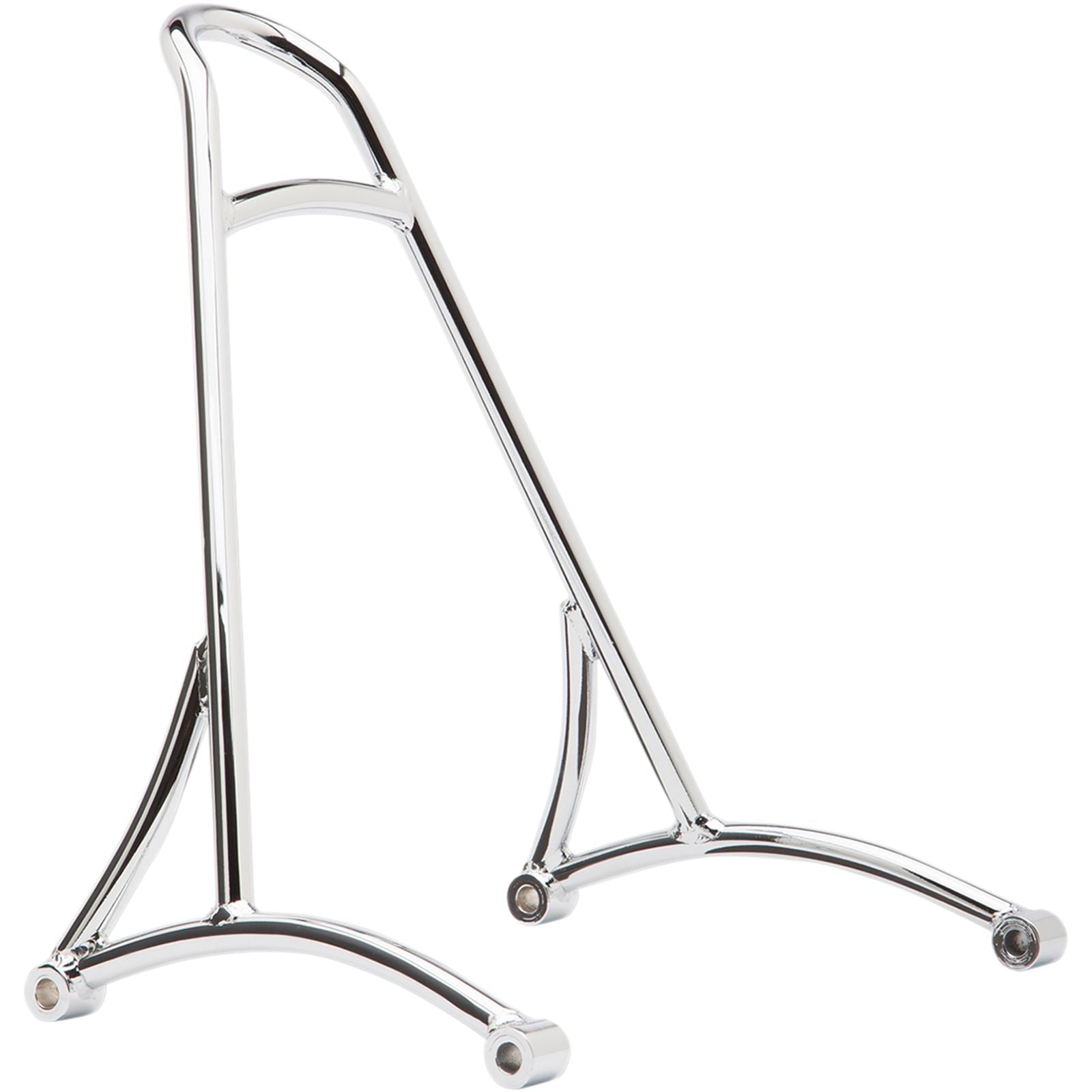 Burly Brand Sissy Bar - Short - Chrome - Dyna B13-1504C_357553