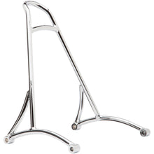 Burly Brand Sissy Bar - Short - Chrome - Dyna B13-1504C_357553