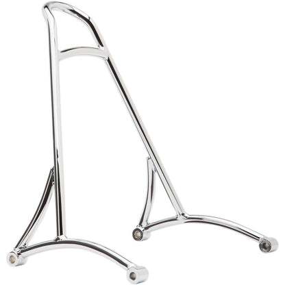 Burly Brand Sissy Bar - Short - Chrome - Dyna B13-1504C_357553