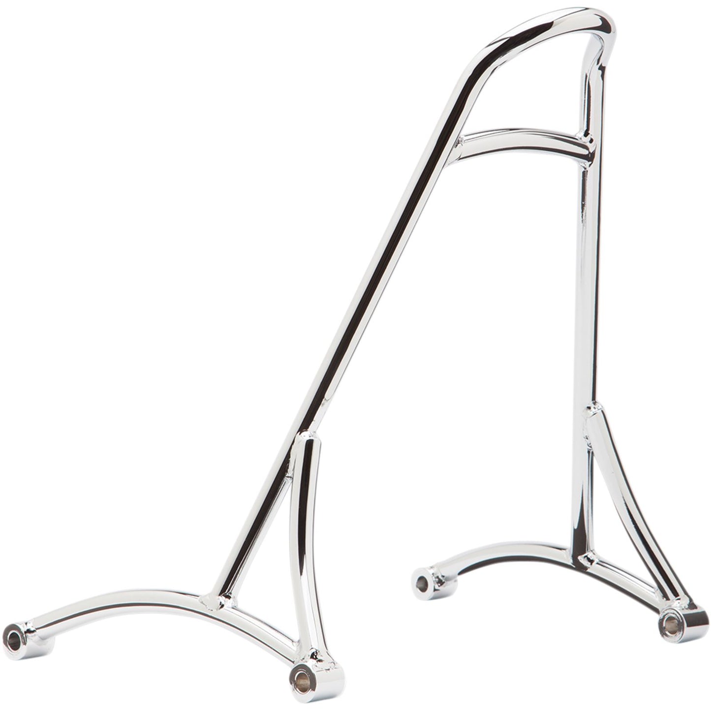 Burly Brand Sissy Bar - Short - Chrome - Dyna B13-1504C_357554