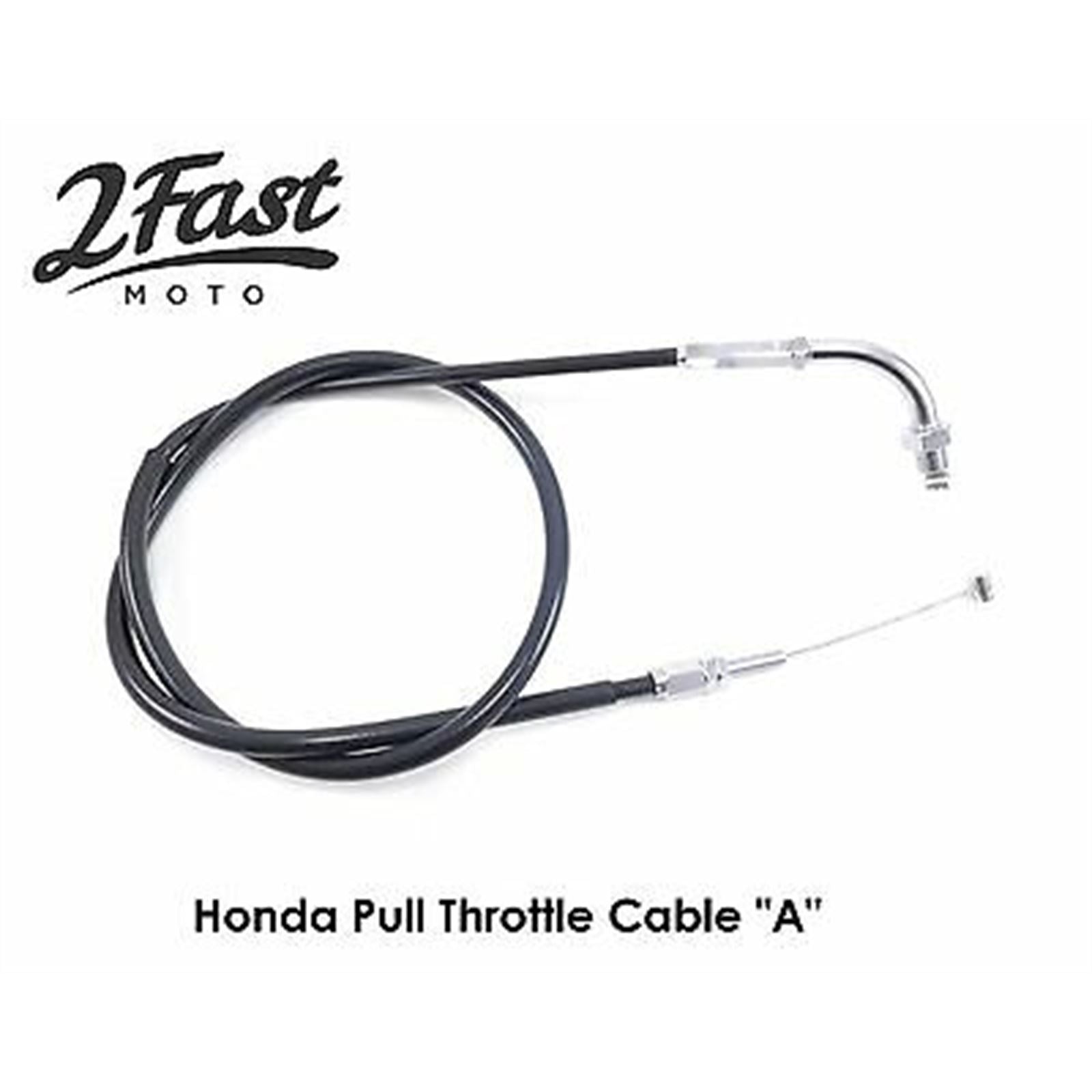 2FastMoto Pull Throttle Cable "A" for Honda CB500 CB550 CB750 FT500 17910-341-000_657938