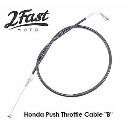 2FastMoto Push Throttle Cable "B" for Honda CB500 CB550 CB750 FT500 17920-341-000_657957
