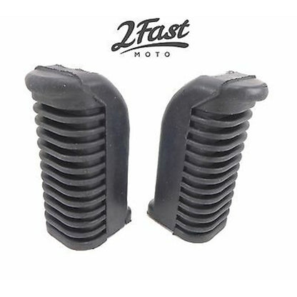 2FastMoto Front Footrest Footpeg Rubber Cover Set for Yamaha XJ550, XJ550R [MPN: 4L0-27423-00.]_656707