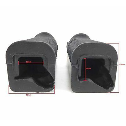 2FastMoto Front Footrest Footpeg Rubber Cover Set for Yamaha XJ550, XJ550R [MPN: 4L0-27423-00.]_656710