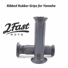2FastMoto Rubber Ribbed Grips fit 7/8" Handlebars for Motorcycles 2fm-01-2177b_635642