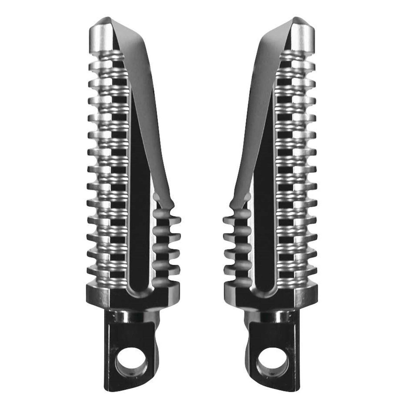 Burly Brand Havoc Footpegs - Clear Anodized B13-1003S_81130