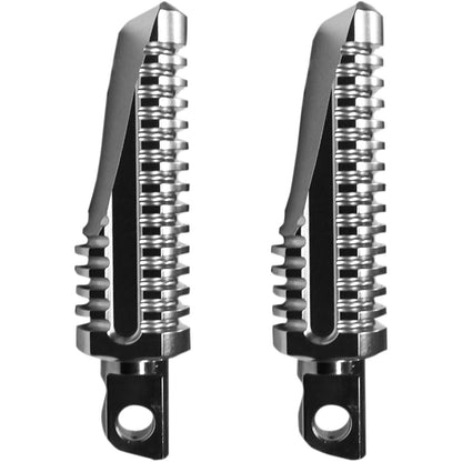 Burly Brand Havoc Footpegs - Clear Anodized B13-1003S_357558