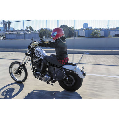 Burly Brand Tall Sissy Bar - Chrome B13-1503C_81222