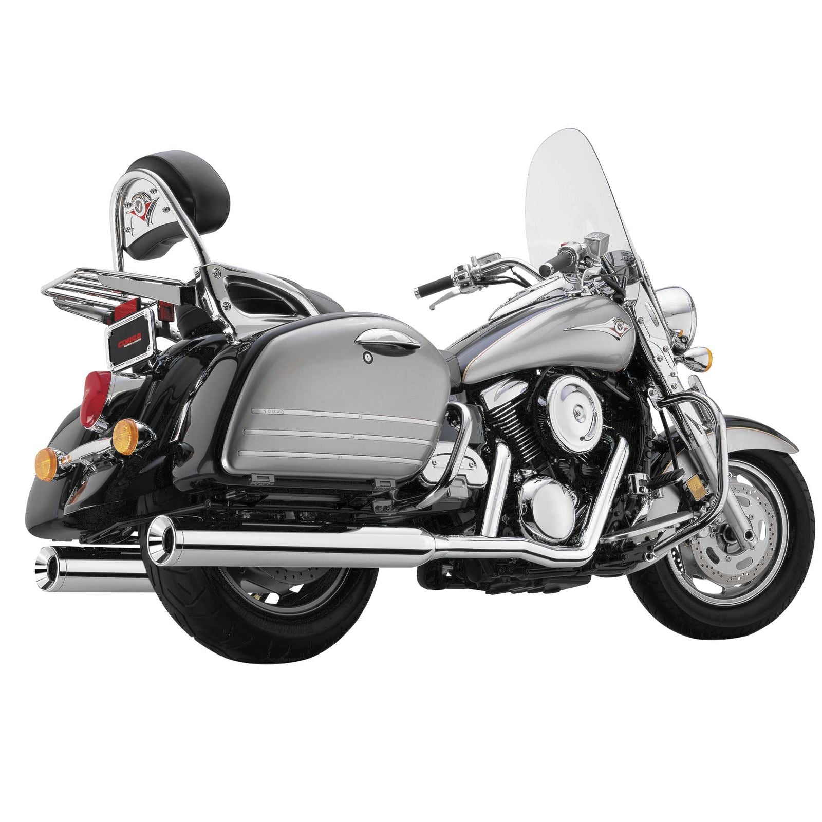 Cobra True Dual Exhaust - Straight Cut - Nomad 1500/1600 4368_81357