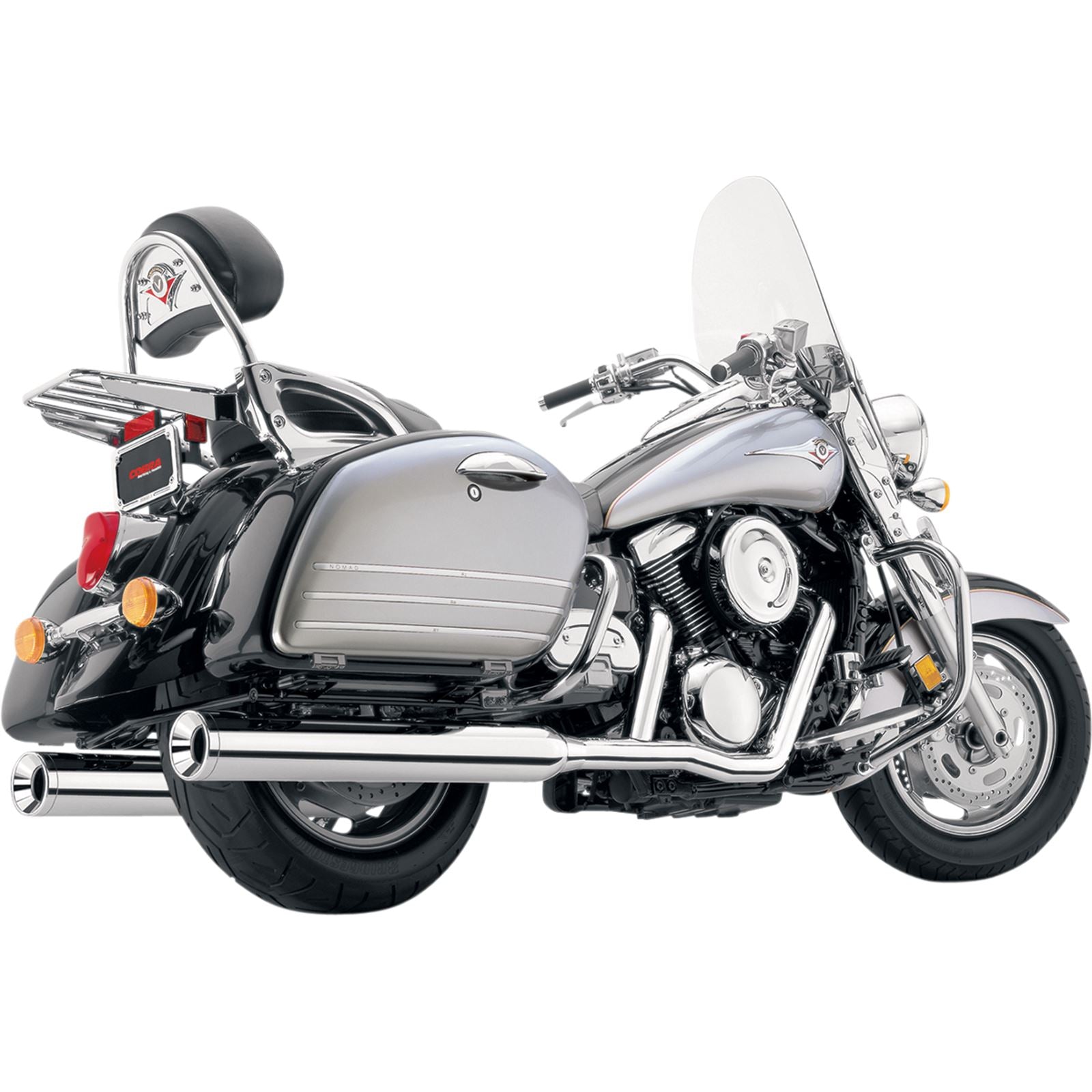 Cobra True Dual Exhaust - Straight Cut - Nomad 1500/1600 4368_361993
