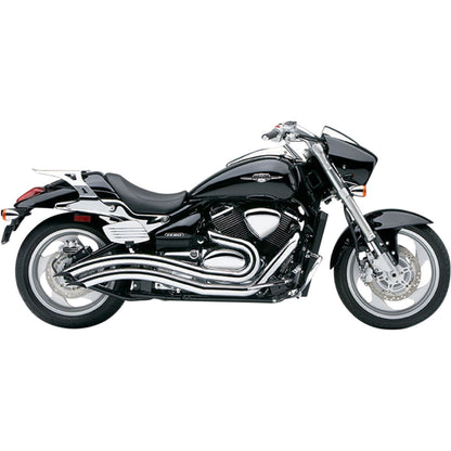 Cobra Speedster Swept Exhaust - Chrome - For Suzuki M90 3223_362016
