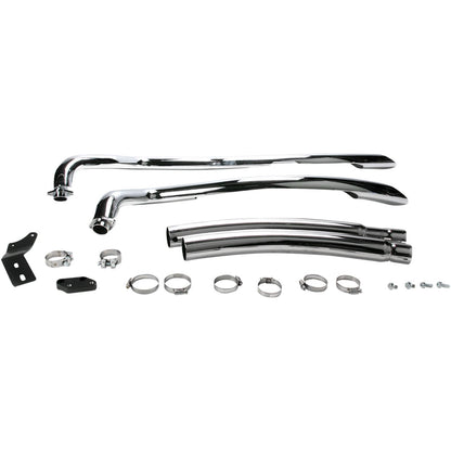 Cobra Speedster Swept Exhaust - Chrome - Vulcan 900 4218_362010