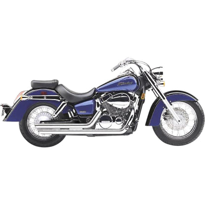 Cobra Streetrod Slashdown Exhaust - Chrome - VT750 Aero 1913_361977
