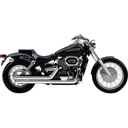 Cobra Streetrod Slashdown Exhaust - Chrome - VT750 Spirit 1924_361978