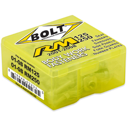 Bolt MC Hardware Full Plastic Fastener Kit For Suzuki [MPN: SUZ-0108120]_1002396