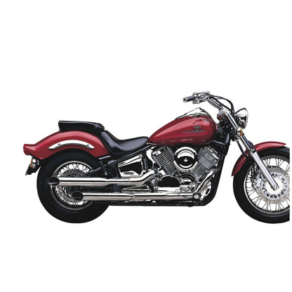 Cobra Slashcut Mufflers - Chrome - V-Star 1100 2173SC_81414