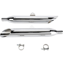 Cobra Slashcut Mufflers - Chrome - V-Star 1100 2173SC_361987