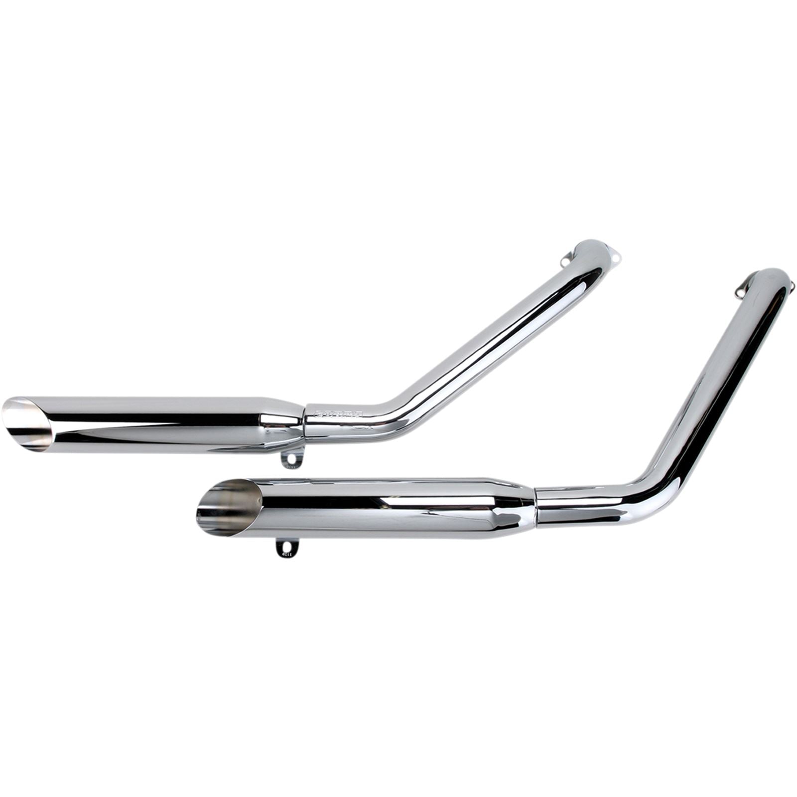 Cobra Classic Slashcut Exhaust - Chrome - VT1100 1370SC_362307