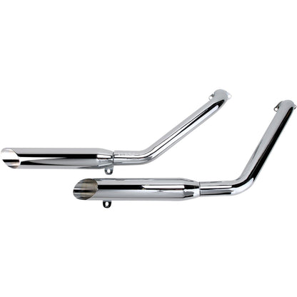 Cobra Classic Slashcut Exhaust - Chrome - VT1100 1370SC_362307