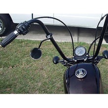 2FastMoto 1" Handlebar 8mm Mirror Mount Chrome For Motorcycles  [MPN: 12-2210]_623354