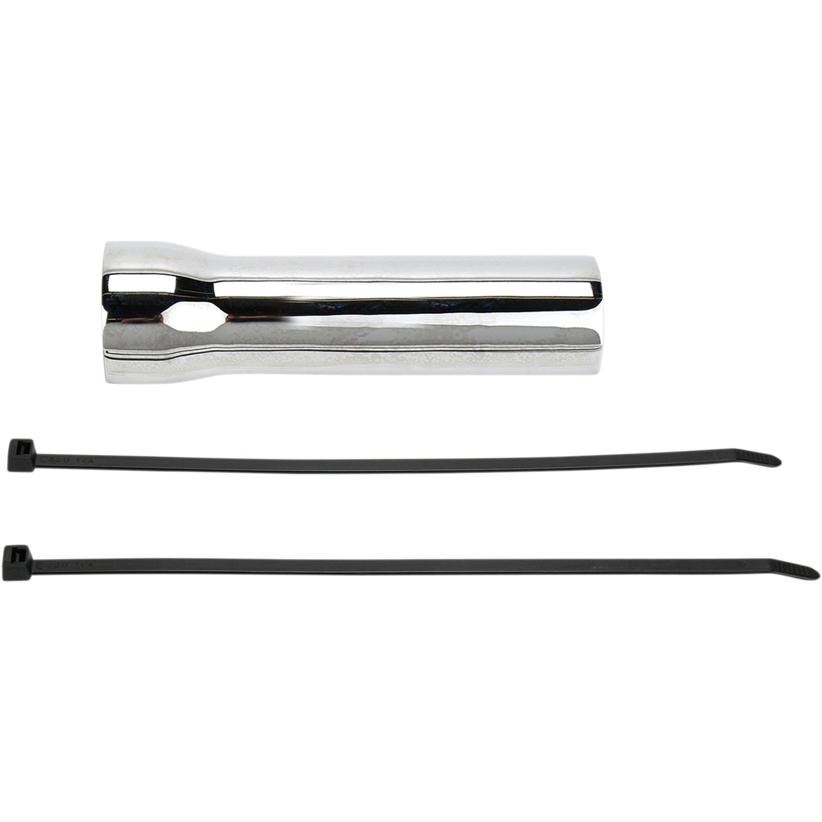 Cobra Chromed Driveshaft Cover - Volusia [MPN: 06-0825]_362416