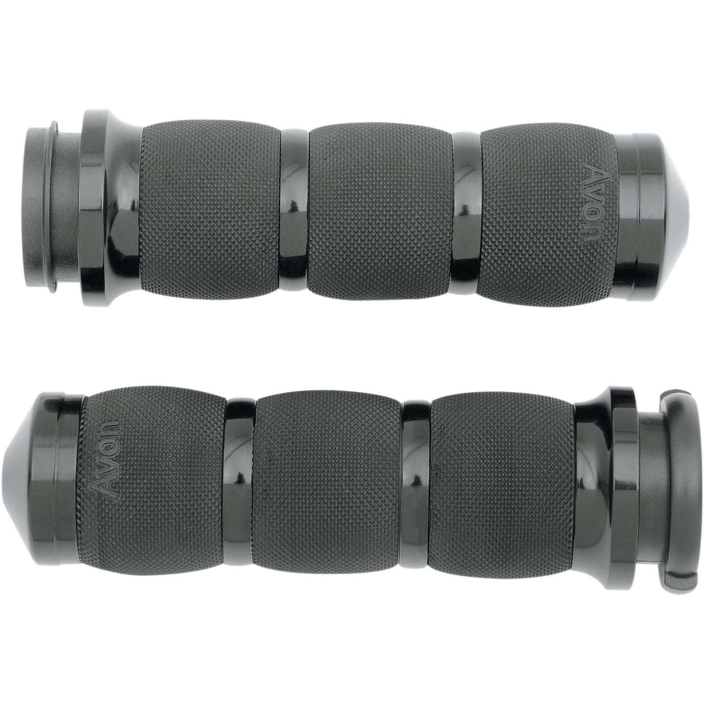 Avon Grips Air Cushioned Grips with Fly-by-Wire Throttle Black AIR-90-ANO-FLY_347504
