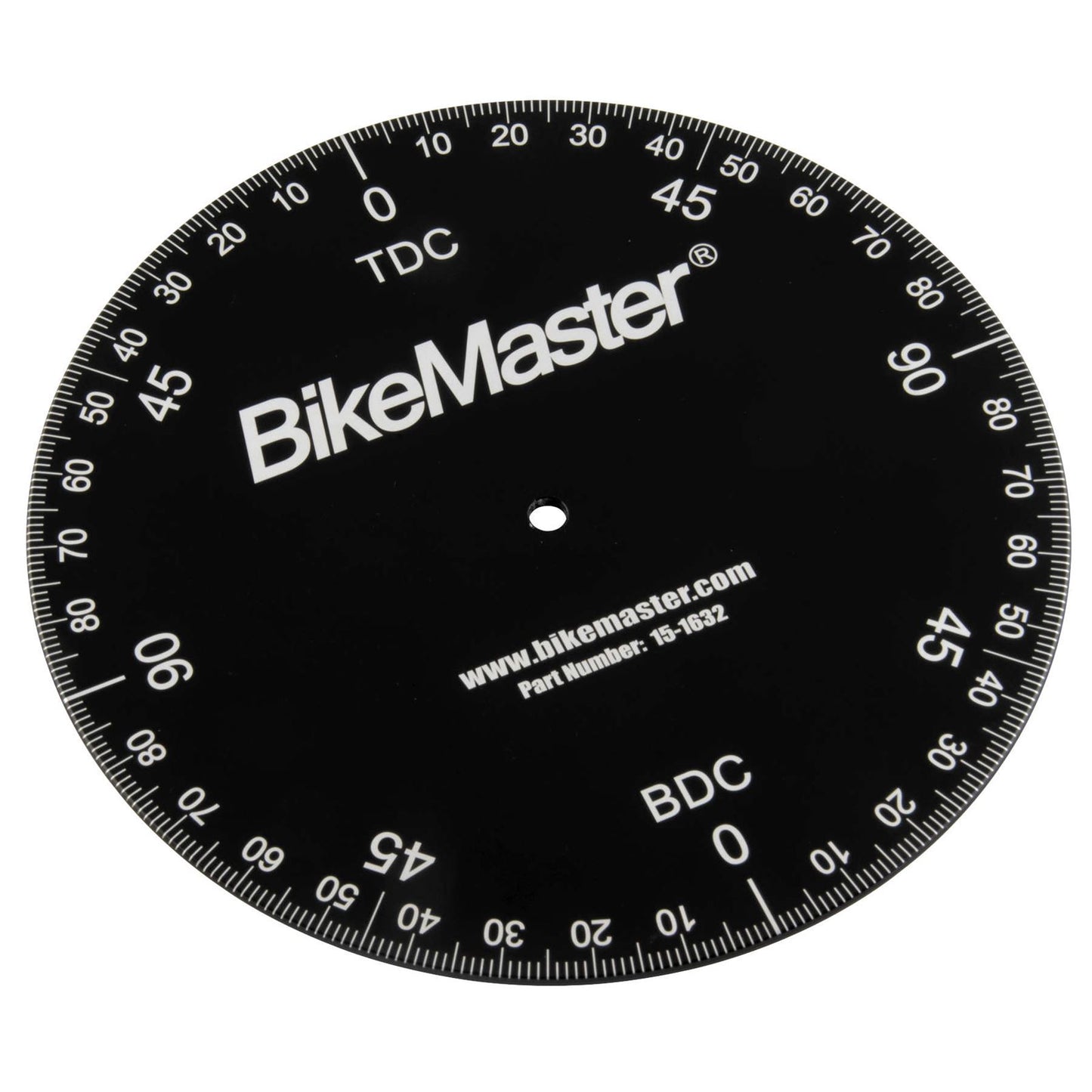 BikeMaster Aluminum Timing Degree Wheel - 7" diameter 37-002_81459