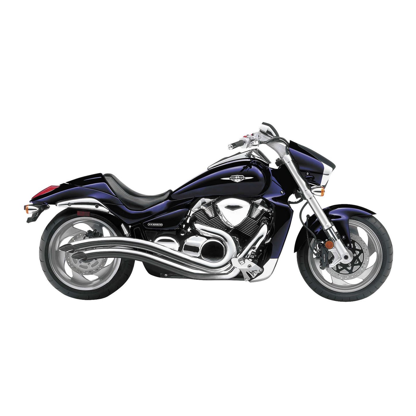 Cobra Speedster Swept Exhaust - Chrome - For Suzuki Boulevard M109R '06-'14 3221_81467