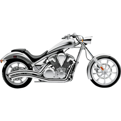 Cobra Speedster Swept Exhaust - Chrome - VT1300 1233_362019