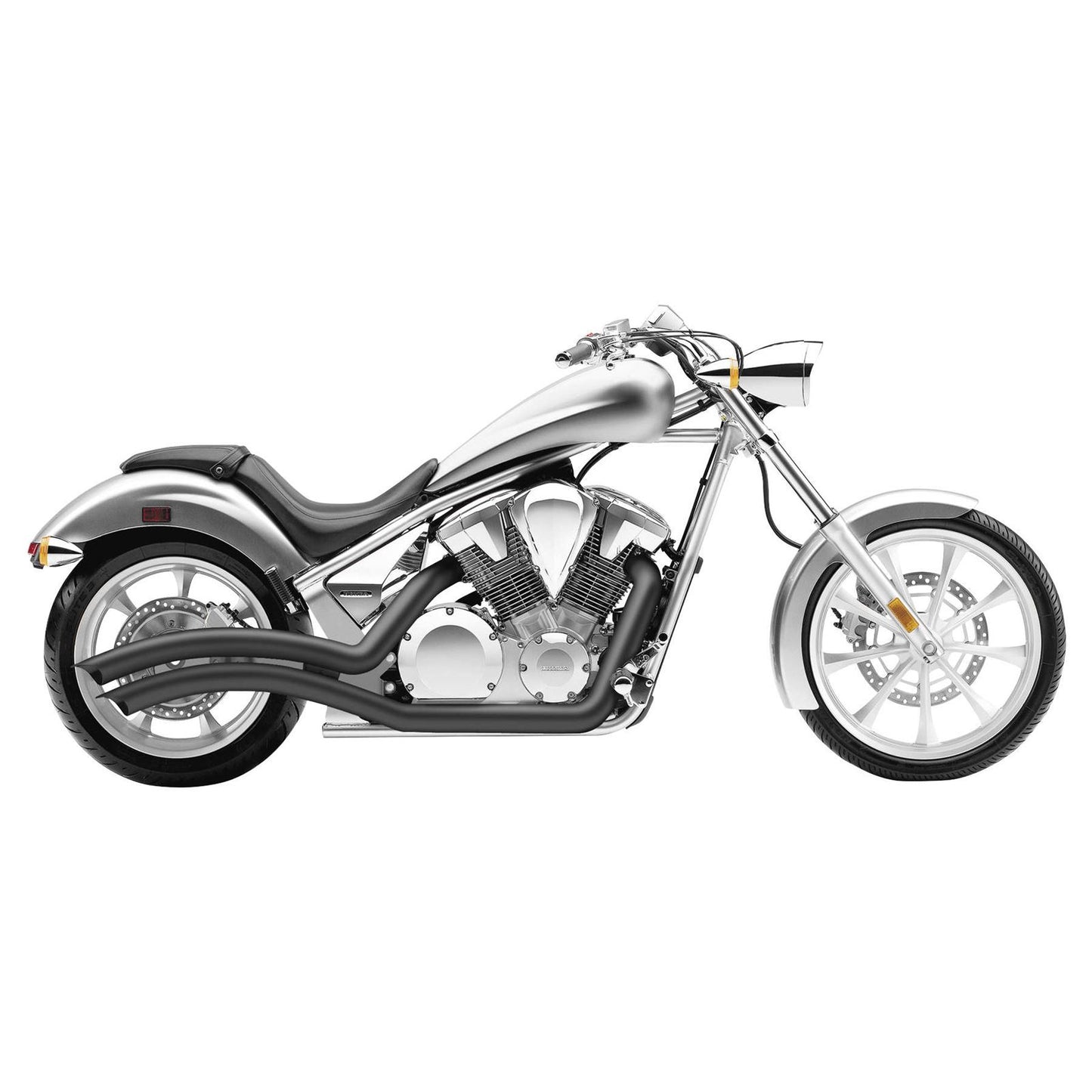 Cobra Speedster Swept Exhaust - Black - VT1300 1233B_81483