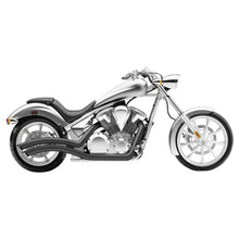 Cobra Speedster Swept Exhaust - Black - VT1300 1233B_81483