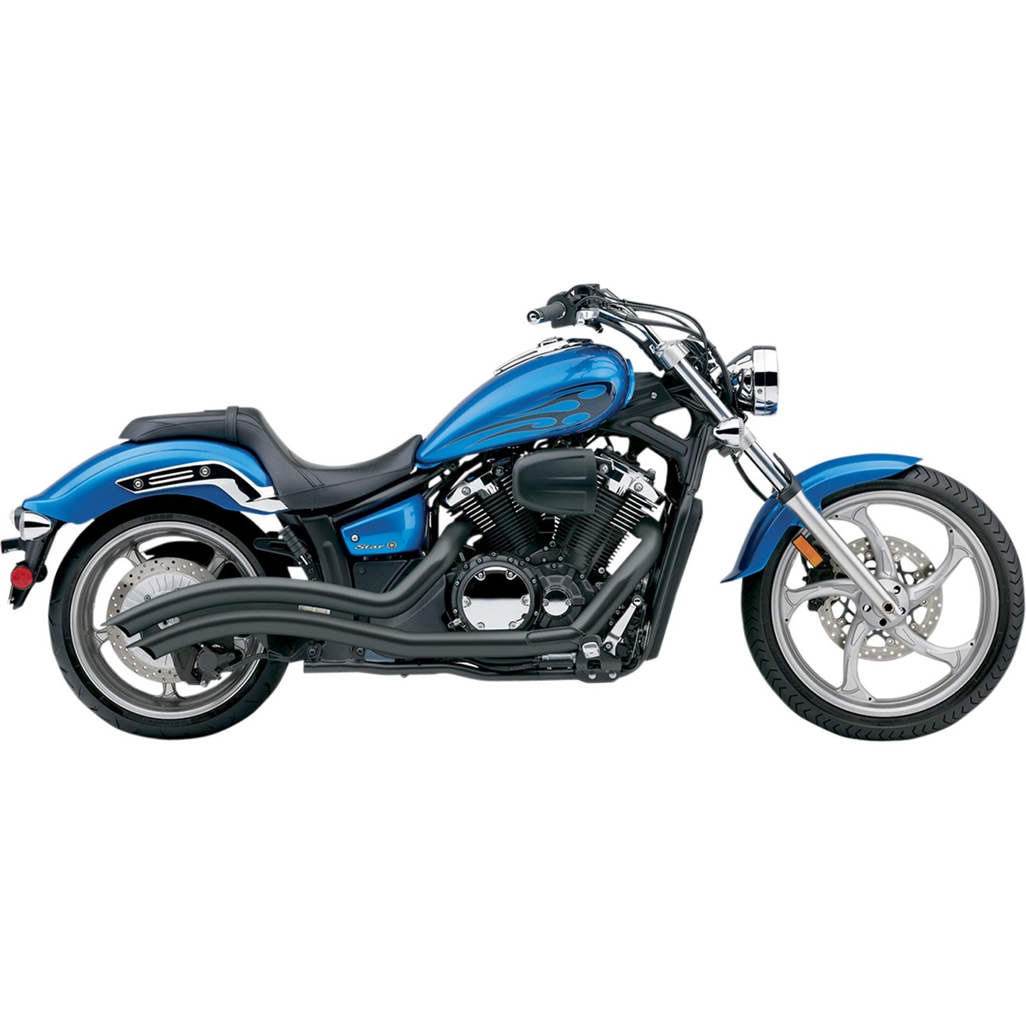 Cobra Speedster Swept Exhaust - Black - Stryker 1300 2230B_362037