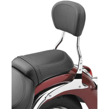Cobra Round Short Backrest - 14" with Oversized Pad - V-Star950 '09-16 02-8725_681045