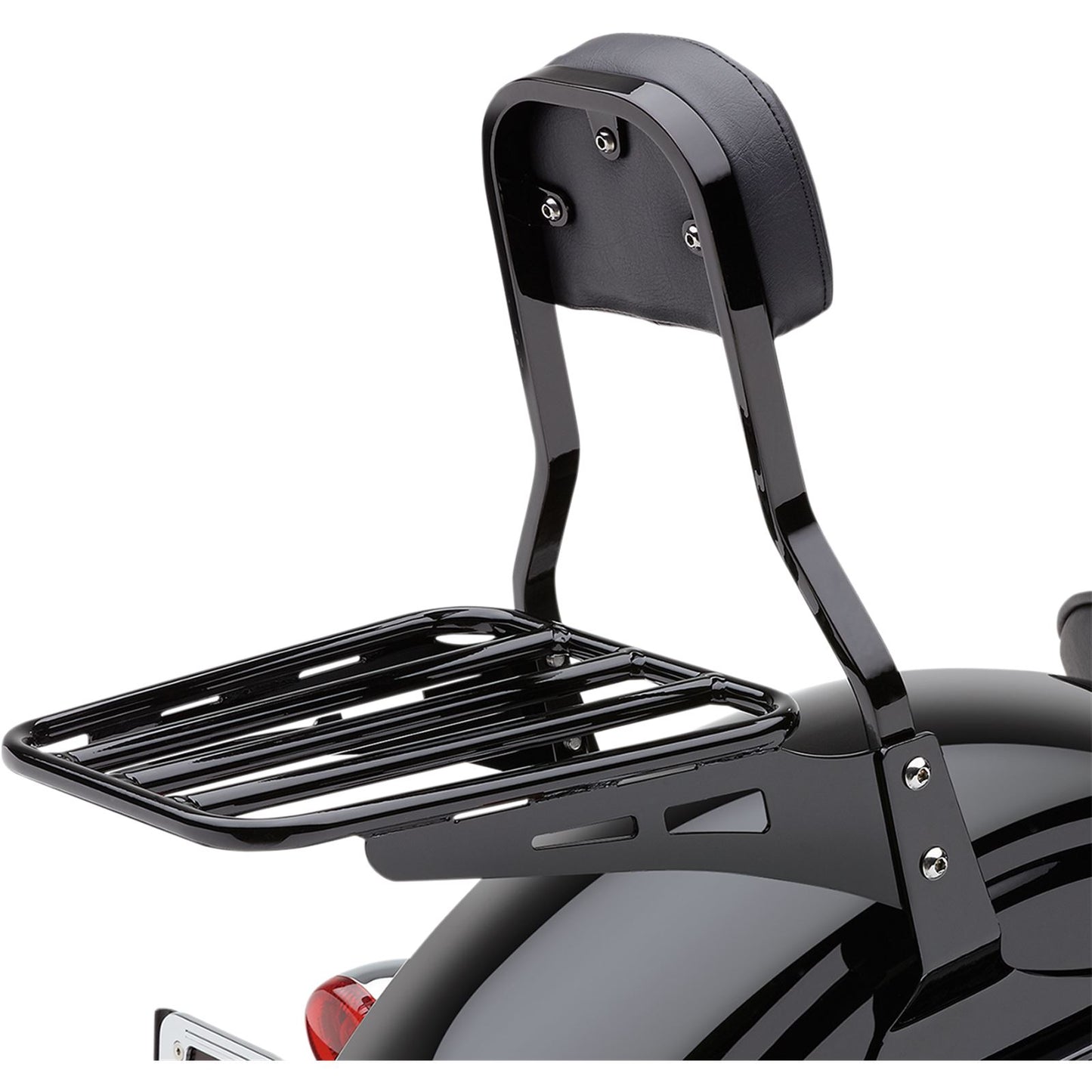 Cobra Sissy Bar Luggage Rack - Black - Tubular 02-3500B_361303
