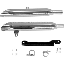 Cobra Slashcut Mufflers - Chrome - Roadstar 1600/1700 2171SC_362319