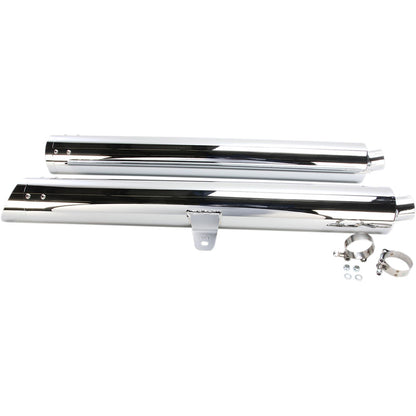 Cobra Scalloped Mufflers - Long - GL1800/F6B 1216_362130