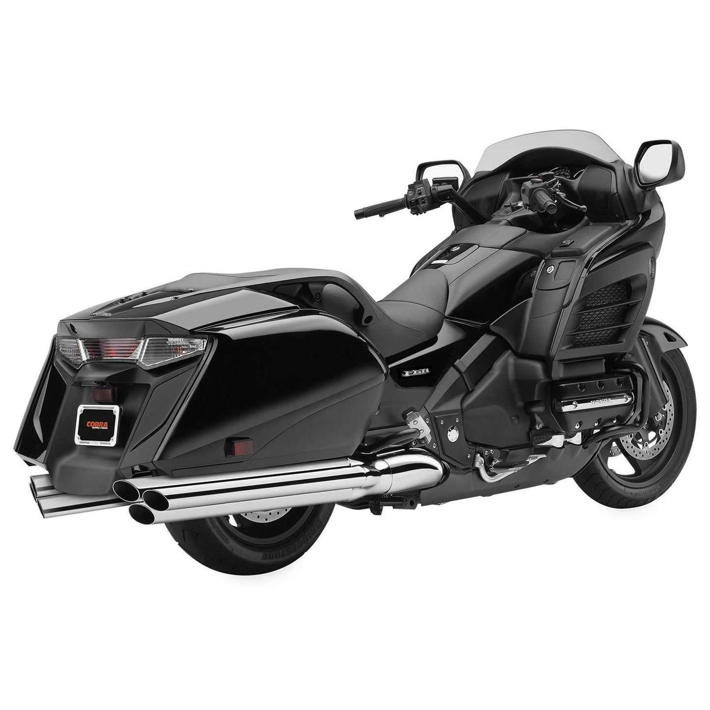 Cobra 6-6 Mufflers - Chrome - GL1800/F6B 1217_81532