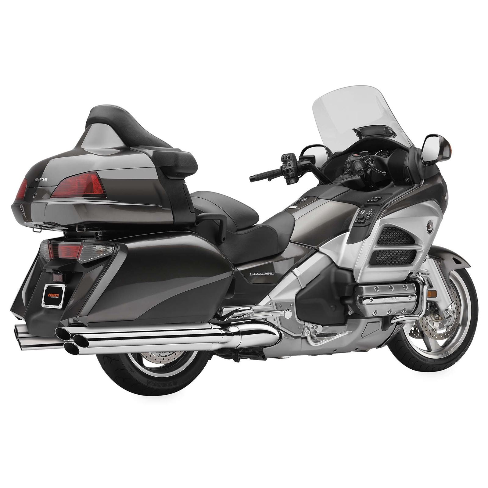 Cobra 6-6 Mufflers - Chrome - GL1800/F6B 1217_81534