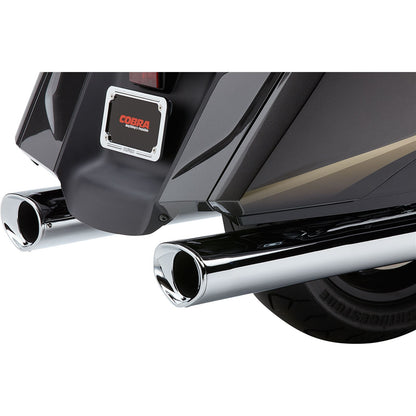 Cobra Tri Flow Mufflers - Chrome 1218_362145