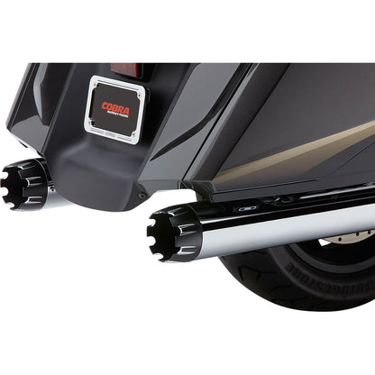 Cobra Dual Cut Mufflers - Chrome 1219_362150