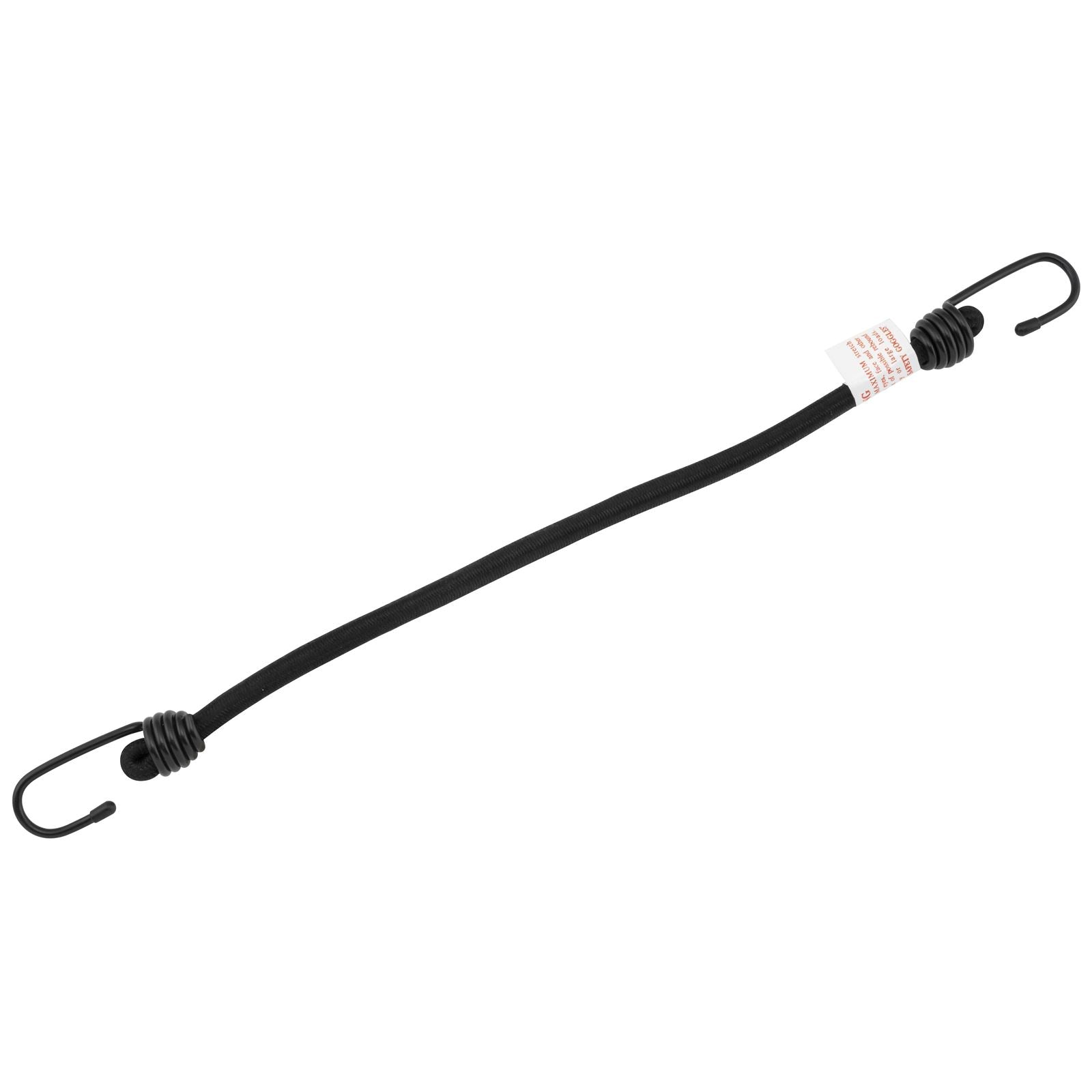 BikeMaster Heavy-Duty Black Bungee Cords 2-Hooks - 18'' 100118_81688