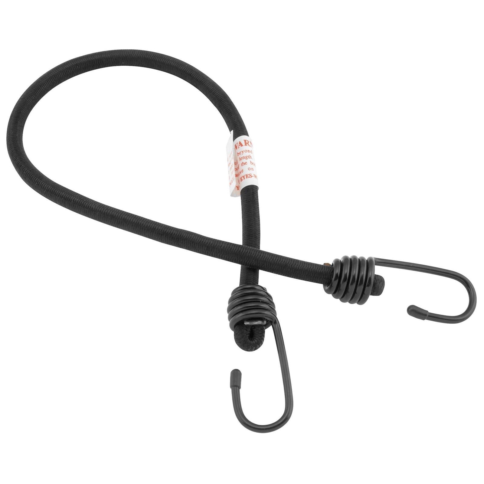 BikeMaster Heavy-Duty Black Bungee Cords 2-Hooks - 24'' 100124_81689
