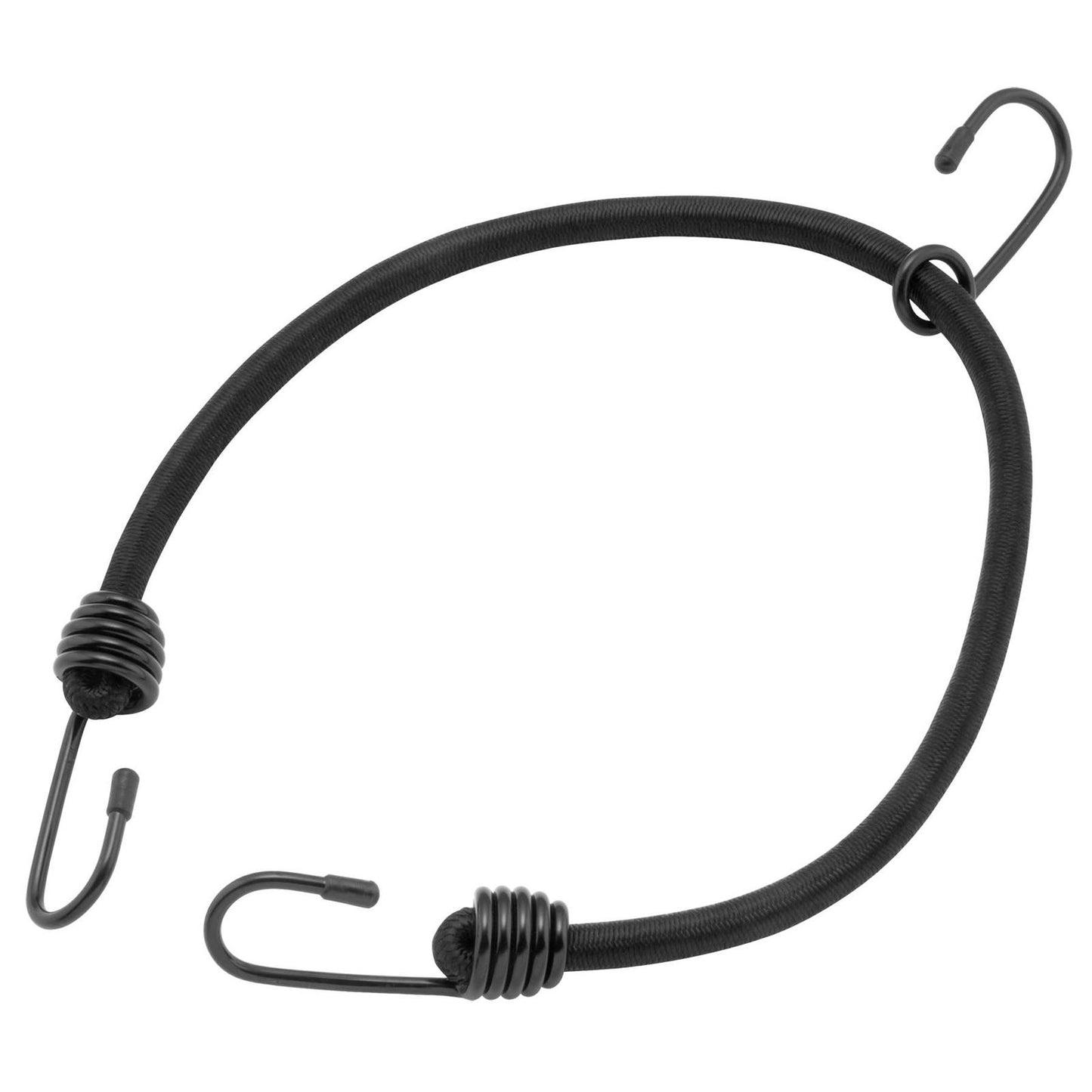 BikeMaster Heavy-Duty Black Bungee Cords 3-Hooks - 24'' 100134_81694