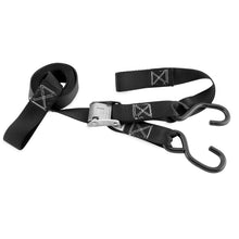 BikeMaster Integrated Soft Hook Tie Downs Black - 1.5'' x 84'' 100517_81712